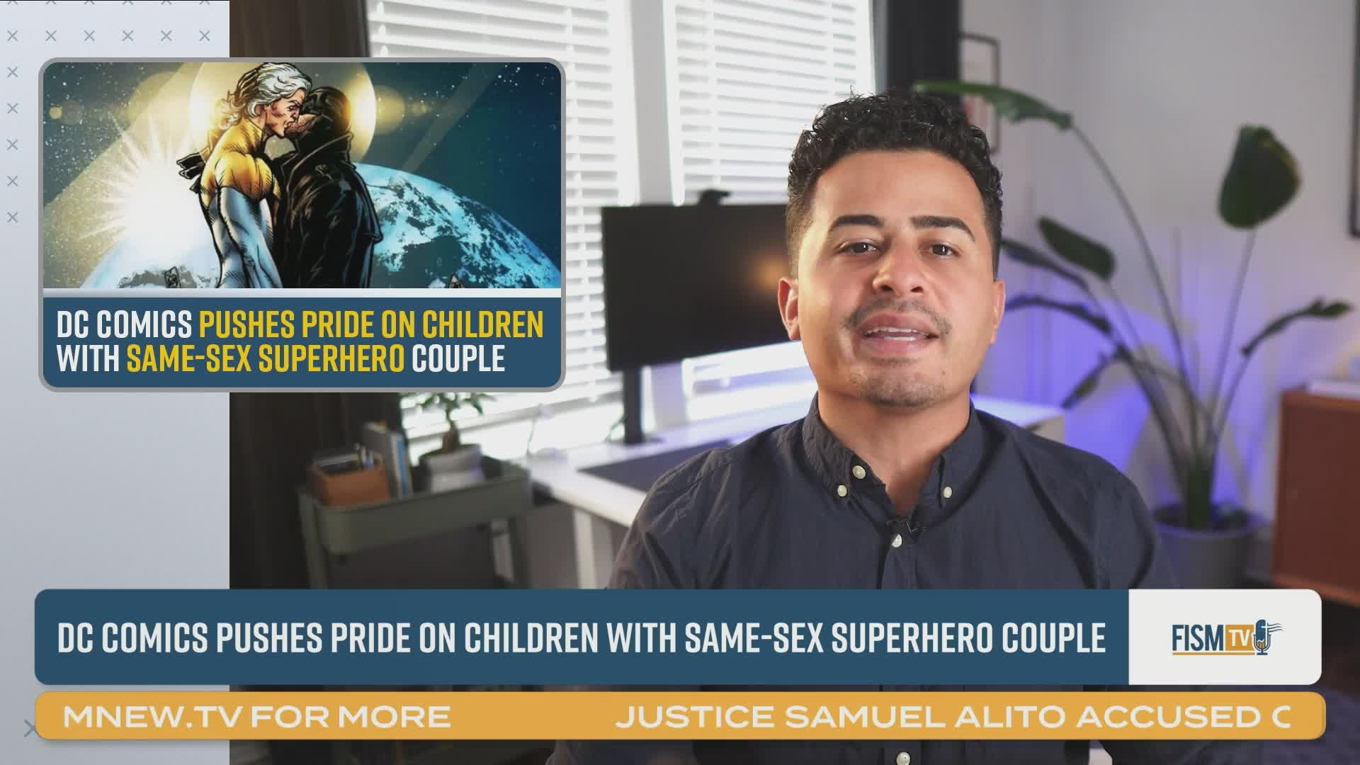 DC Comics pushes Pride on children with same-sex superhero couple - FISM TV